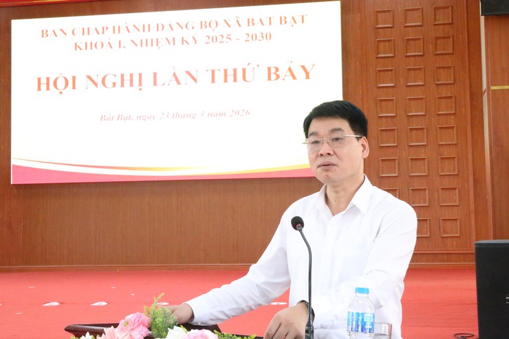 Hội nghị lần thứ Bảy – Ban Chấp hành Đảng bộ xã Bất Bạt khóa I quyết nghị nhiều nội dung quan trọng- Ảnh 10.