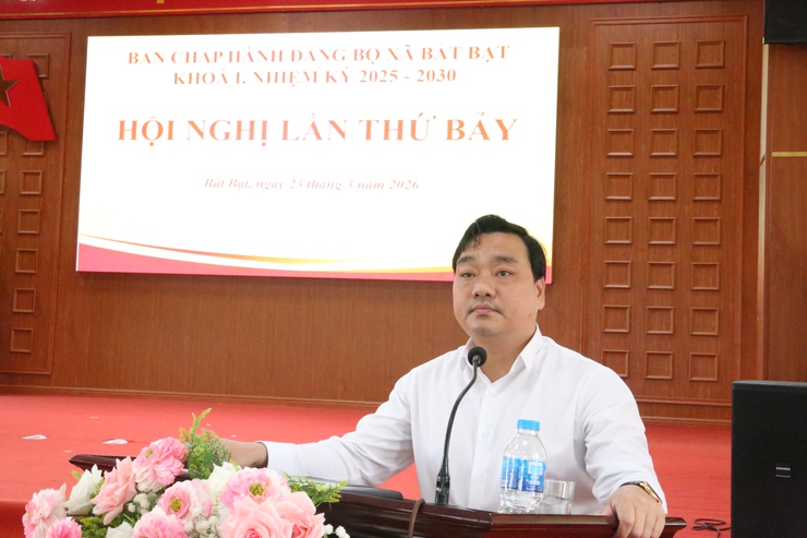 Hội nghị lần thứ Bảy – Ban Chấp hành Đảng bộ xã Bất Bạt khóa I quyết nghị nhiều nội dung quan trọng- Ảnh 3.