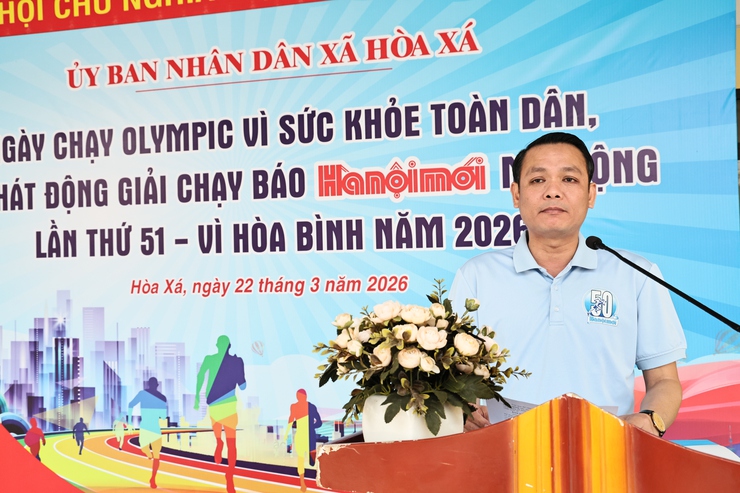 HÒA XÁ SÔI NỔI NGÀY CHẠY OLYMPIC VÌ SỨC KHỎE TOÀN DÂN NĂM 2026- Ảnh 3.