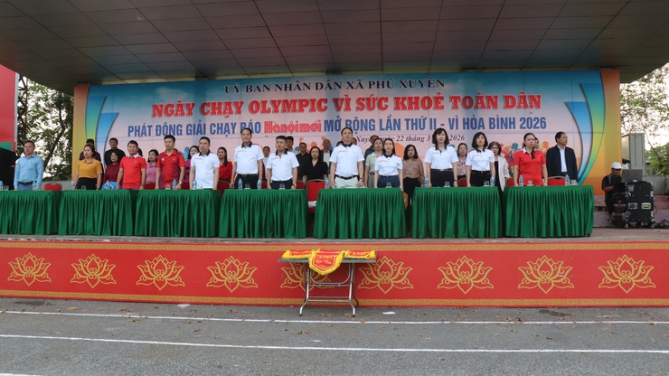 Sôi nổi ngày chạy olympic vì sức khỏe toàn dân tại xã phú xuyên năm 2026- Ảnh 1.