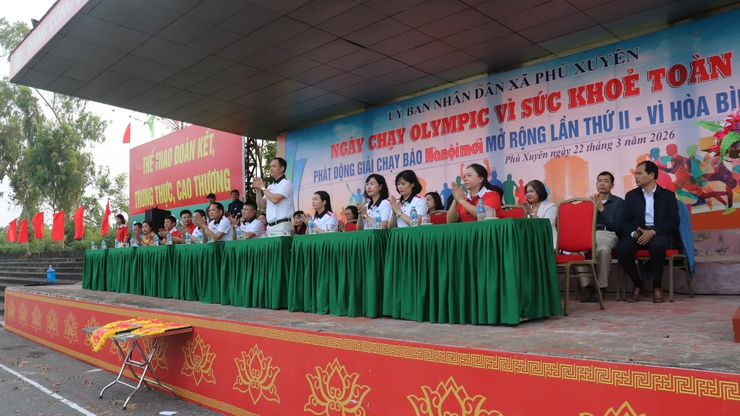 Sôi nổi ngày chạy olympic vì sức khỏe toàn dân tại xã phú xuyên năm 2026- Ảnh 2.