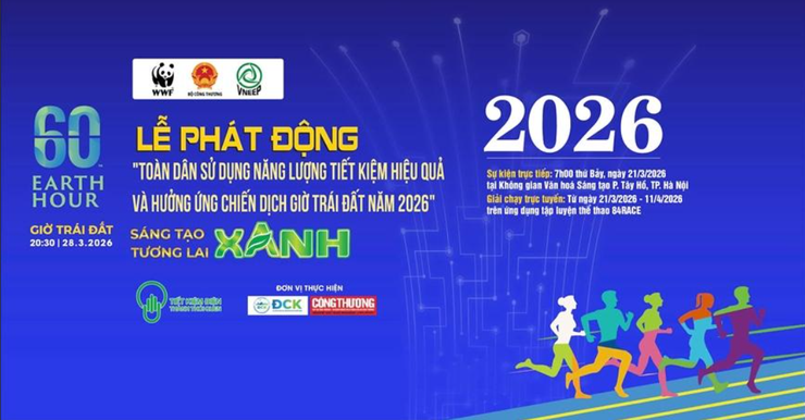 Tắt đèn hưởng ứng Giờ Trái đất 2026 diễn ra tối 28-3, từ 20 giờ 30 phút- Ảnh 1.