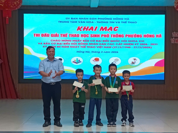 Giải thi đấu thể thao: Chào mừng cuộc bầu cử đại biểu Quốc hội khóa XVI và đại biểu Hội đồng nhân dân các cấp nhiệm kỳ 2026 – 2031,  hướng tới kỷ niệm 80 năm Ngày Thể thao Việt Nam (27/3/1946 – 27/3/2026)
- Ảnh 10.