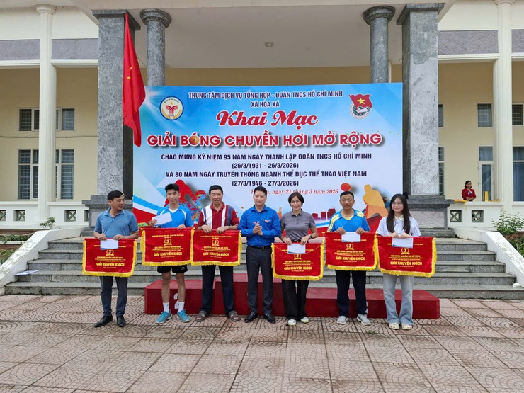 HÒA XÁ KHAI MẠC GIẢI BÓNG CHUYỀN HƠI MỞ RỘNG NĂM 2026- Ảnh 11.