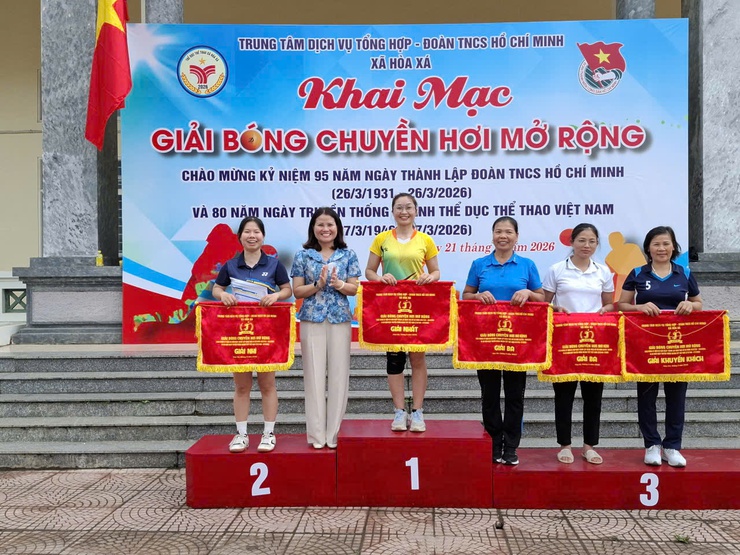 HÒA XÁ KHAI MẠC GIẢI BÓNG CHUYỀN HƠI MỞ RỘNG NĂM 2026- Ảnh 10.