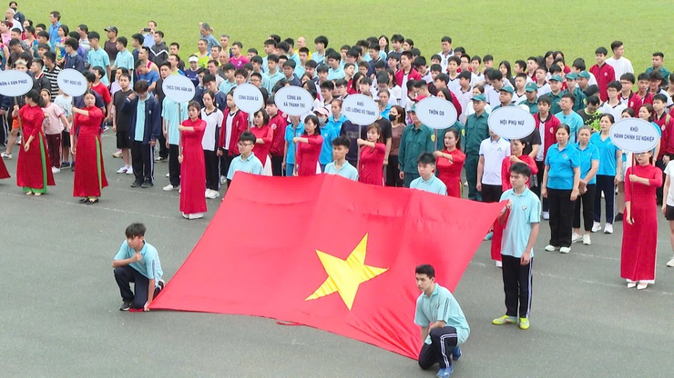 Sôi nổi Ngày chạy Olympic vì sức khỏe toàn dân năm 2026 tại xã Thanh Trì- Ảnh 5.