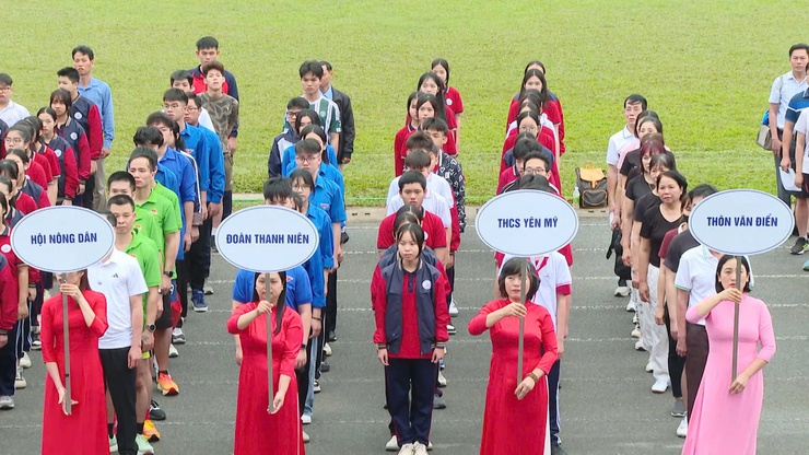 Sôi nổi Ngày chạy Olympic vì sức khỏe toàn dân năm 2026 tại xã Thanh Trì- Ảnh 6.