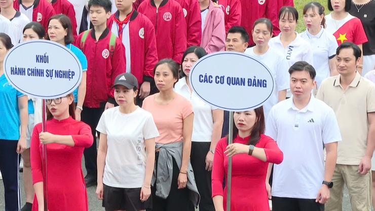 Sôi nổi Ngày chạy Olympic vì sức khỏe toàn dân năm 2026 tại xã Thanh Trì- Ảnh 9.