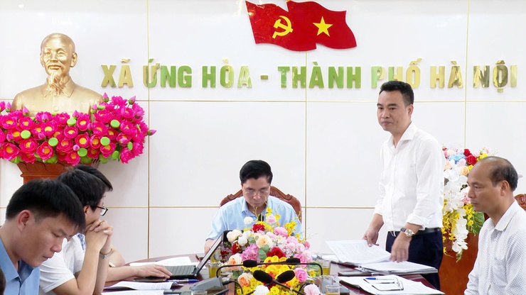 UBND XÃ ỨNG HOÀ TỔ CHỨC HỘI NGHỊ LẤY Ý KIẾN DỰ THẢO ĐỀ ÁN PHÁT TRIỂN KINH TẾ GIAI ĐOẠN 2026 – 2030.- Ảnh 2.