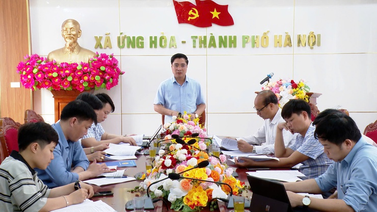 UBND XÃ ỨNG HOÀ TỔ CHỨC HỘI NGHỊ LẤY Ý KIẾN DỰ THẢO ĐỀ ÁN PHÁT TRIỂN KINH TẾ GIAI ĐOẠN 2026 – 2030.- Ảnh 1.