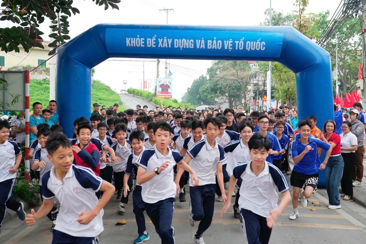 Phường Lĩnh Nam khai mạc Ngày chạy Olympic vì sức khỏe toàn dân, Chào mừng 80 năm ngày truyền thống ngành thể dục thể thao Việt Nam 27/3/1946 - 27/3/2026- Ảnh 13.