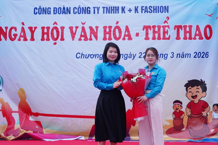 Ngày hội văn hóa thể thao Công đoàn Công ty TNHH K+K Fashion năm 2026- Ảnh 1.