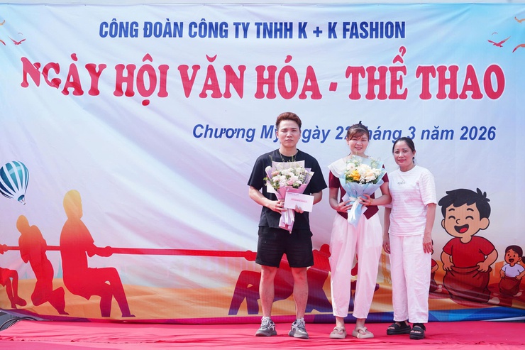 Ngày hội văn hóa thể thao Công đoàn Công ty TNHH K+K Fashion năm 2026- Ảnh 12.