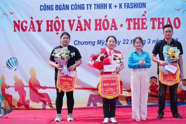 Ngày hội văn hóa thể thao Công đoàn Công ty TNHH K+K Fashion năm 2026- Ảnh 8.
