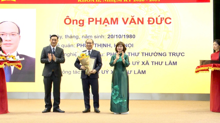 XÃ THƯ LÂM TỔ CHỨC HỘI NGHỊ TỔNG KẾT CÔNG TÁC BẦU CỬ ĐẠI BIỂU QUỐC HỘI KHÓA XVI VÀ ĐẠI BIỂU HĐND CÁC CẤP NHIỆM KỲ 2026–2031- Ảnh 10.