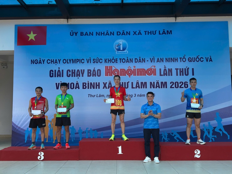 UBND XÃ THƯ LÂM TỔ CHỨC NGÀY CHẠY OLYMPIC VÌ SỨC KHỎE TOÀN DÂN, VÌ AN NINH TỔ QUỐC VÀ GIẢI CHẠY BÁO HÀ NỘI MỚI LẦN THỨ I – VÌ HÒA BÌNH NĂM 2026- Ảnh 18.