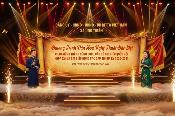 THÔNG BÁO: CHƯƠNG TRÌNH VĂN HÓA NGHỆ THUẬT ĐẶC BIỆT CHÀO MỪNG THÀNH CÔNG CUỘC BẦU CỬ- Ảnh 1.