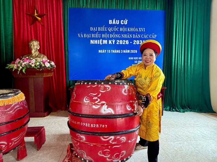 Hội trống Ứng Thiên: Điểm hẹn hấp dẫn chào mừng thành công bầu cử- Ảnh 5.