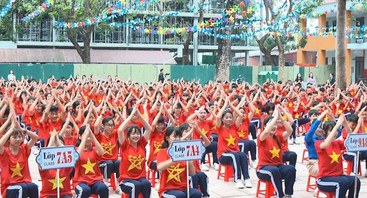 Sôi nổi Ngày hội "Thiếu nhi khỏe – Tiến bước lên Đoàn" tại THCS Phụng Thượng- Ảnh 5.