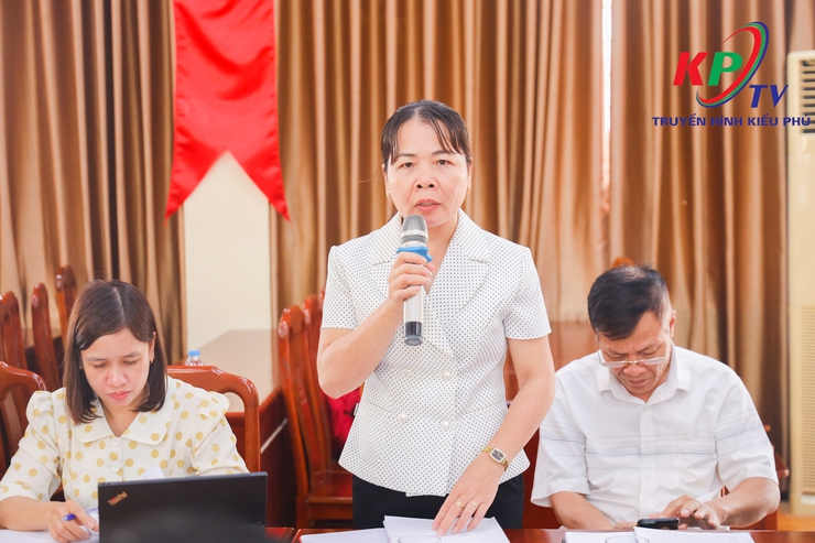 Kiều Phú; Thường trực Đảng ủy xã giao ban với UB MTTQ và các tổ chức chính trị - xã hội quý I, triển khai nhiệm vụ trọng tâm năm 2026.- Ảnh 6.