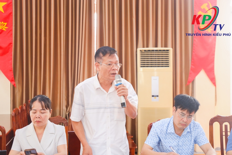 Kiều Phú; Thường trực Đảng ủy xã giao ban với UB MTTQ và các tổ chức chính trị - xã hội quý I, triển khai nhiệm vụ trọng tâm năm 2026.- Ảnh 9.