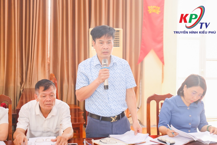 Kiều Phú; Thường trực Đảng ủy xã giao ban với UB MTTQ và các tổ chức chính trị - xã hội quý I, triển khai nhiệm vụ trọng tâm năm 2026.- Ảnh 5.