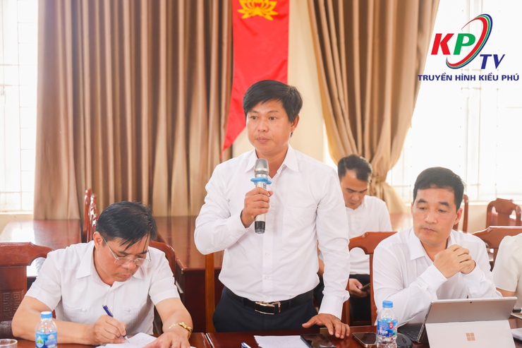 Kiều Phú; Thường trực Đảng ủy xã giao ban với UB MTTQ và các tổ chức chính trị - xã hội quý I, triển khai nhiệm vụ trọng tâm năm 2026.- Ảnh 12.