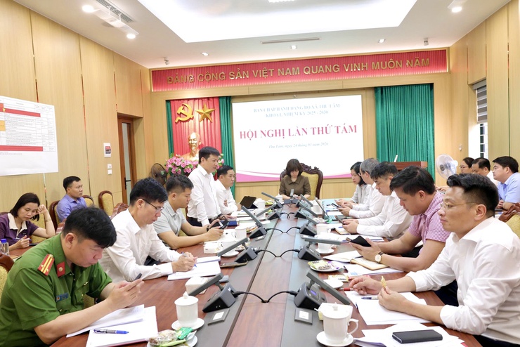 Ban Chấp hành Đảng bộ xã Thư Lâm khoá I, nhiệm kỳ 2025—2030 tổ chức Hội nghị lần thứ Tám- Ảnh 3.