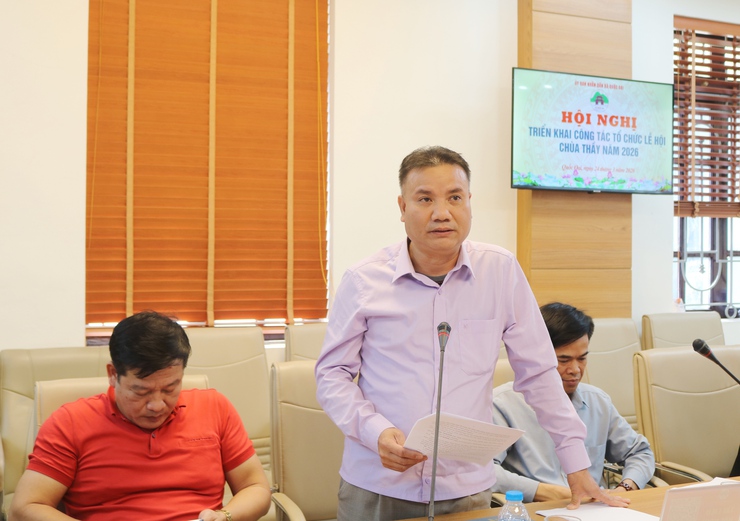 Quốc Oai triển khai đồng bộ kế hoạch tổ chức Lễ hội Chùa Thầy 2026 – Bài bản, quy mô, giàu bản sắc- Ảnh 8.