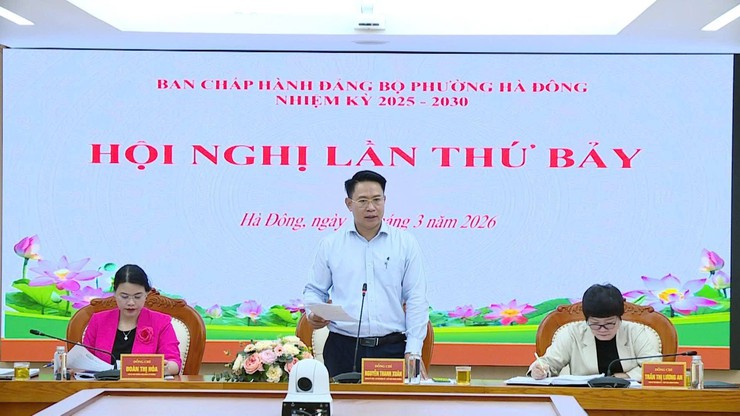 Hội nghị lần thứ Bảy Ban Chấp hành Đảng bộ phường khóa I, nhiệm kỳ 2025–2030- Ảnh 2.