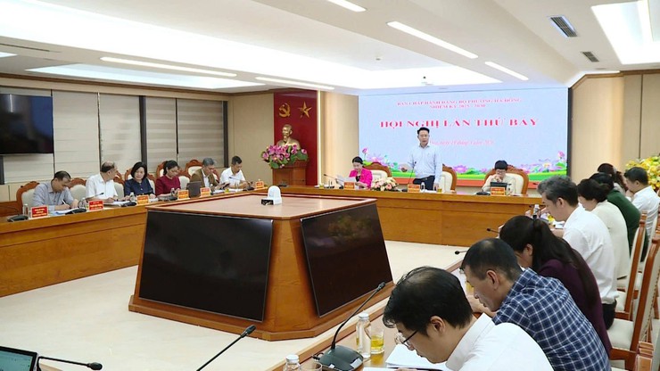 Hội nghị lần thứ Bảy Ban Chấp hành Đảng bộ phường khóa I, nhiệm kỳ 2025–2030- Ảnh 1.