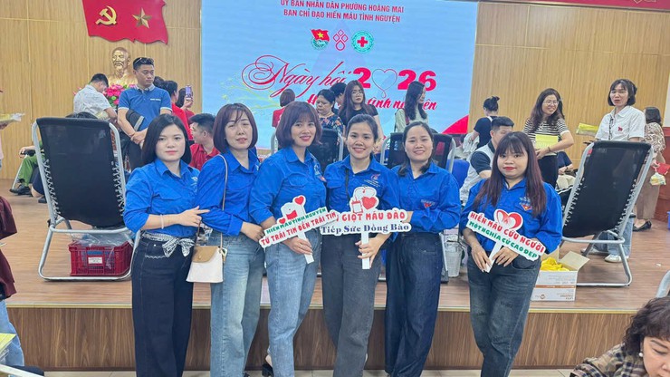 TRƯỜNG MẦM NON THỊNH LIỆT TÍCH CỰC THAM GIA HIẾN MÁU TÌNH NGUYỆN - LAN TỎA YÊU THƯƠNG- Ảnh 2.