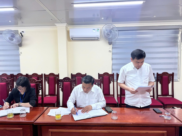 UBND xã tổ chức làm việc về công tác đầu tư công năm 2026- Ảnh 2.