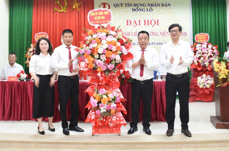 ĐẠI HỘI ĐẠI BIỂU THÀNH VIÊN THƯỜNG NIÊN QUỸ TÍN DỤNG NHÂN DÂN ĐÔNG LỖ NĂM 2026.- Ảnh 2.