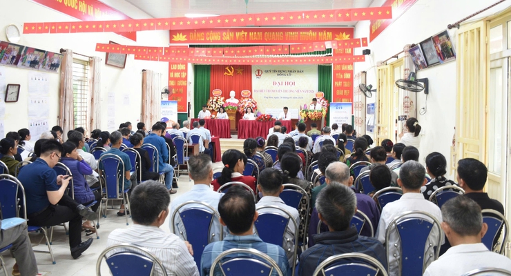 ĐẠI HỘI ĐẠI BIỂU THÀNH VIÊN THƯỜNG NIÊN QUỸ TÍN DỤNG NHÂN DÂN ĐÔNG LỖ NĂM 2026.- Ảnh 12.