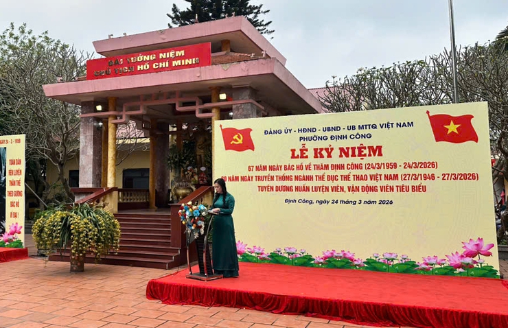 Định Công: Lễ kỷ niệm 67 năm ngày Bác Hồ về thăm Định Công và 80 năm ngày truyền thống ngành Thể thao Việt Nam- Ảnh 2.