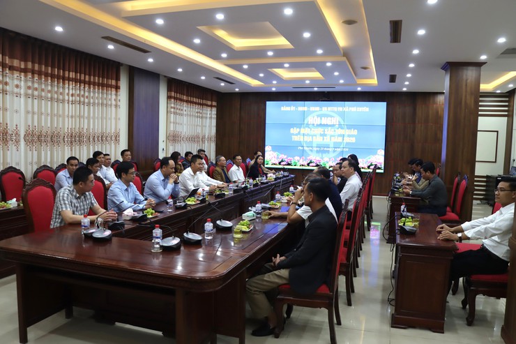 Hội nghị gặp mặt các Chức sắc tôn giáo trên địa bàn xã năm 2026- Ảnh 1.