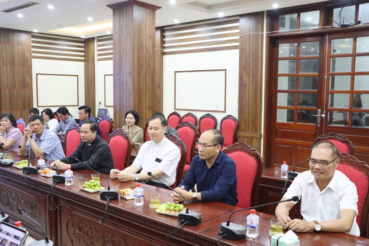 Hội nghị gặp mặt các Chức sắc tôn giáo trên địa bàn xã năm 2026- Ảnh 3.