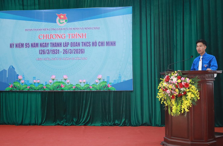Thanh niên Minh Châu: Khát vọng cống hiến từ truyền thống 95 năm thành lập Đoàn.- Ảnh 1.
