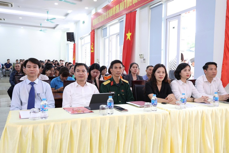 Kiến Hưng tổng kết công tác bầu cử, tỷ lệ cử tri đi bầu đạt 99,67%- Ảnh 1.