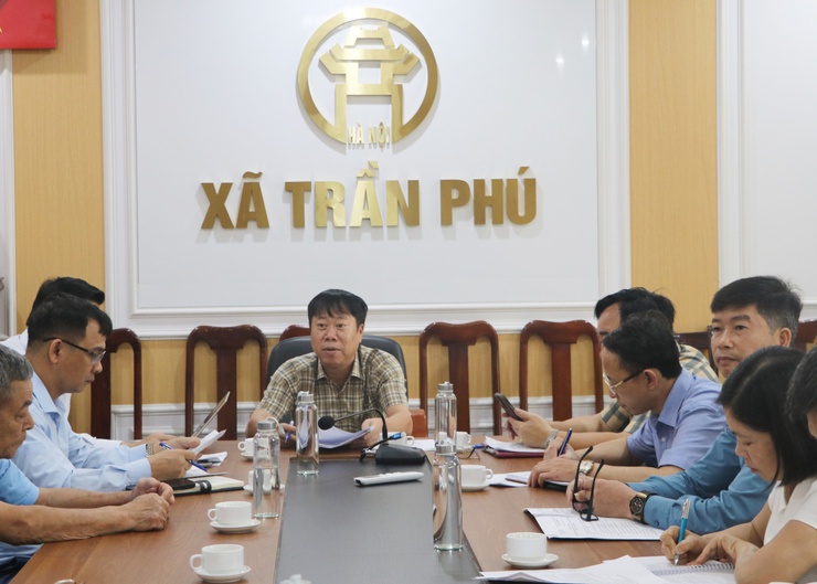 UBND xã Trần Phú tổ chức hội nghị nghe báo cáo công tác chuẩn bị lễ hội năm 2026- Ảnh 2.