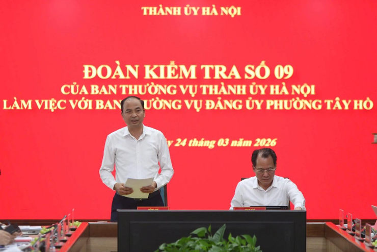 Tây Hồ: Phát huy hiệu quả mô hình vận hành 4 trục trong hệ thống chính trị- Ảnh 2.