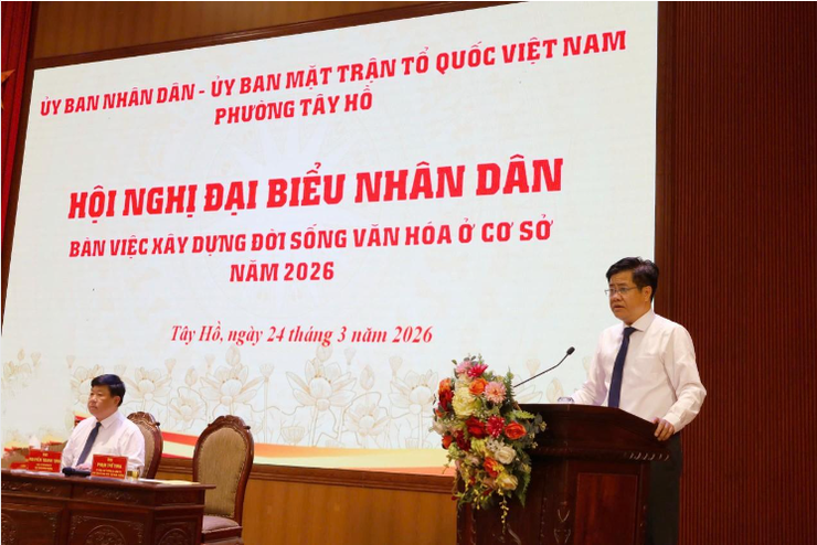 Phường Tây Hồ phát huy dân chủ, xây dựng đời sống văn hóa từ cơ sở- Ảnh 1.