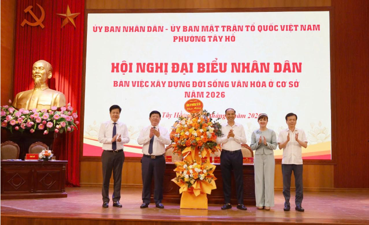 Phường Tây Hồ phát huy dân chủ, xây dựng đời sống văn hóa từ cơ sở- Ảnh 2.