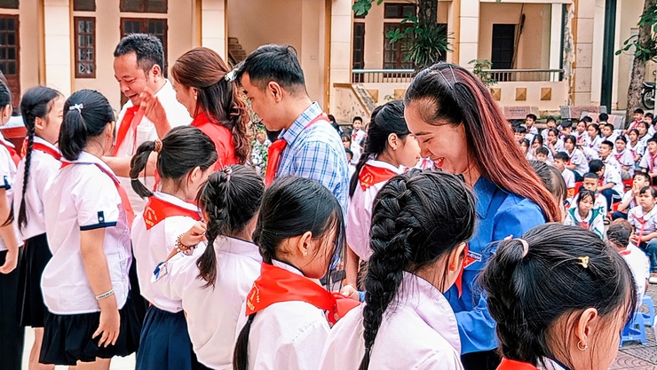 Sôi nổi Ngày hội "Thiếu nhi vui khỏe – Tiến bước lên Đoàn" tại xã Tam Hưng- Ảnh 6.