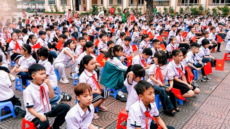 Sôi nổi Ngày hội "Thiếu nhi vui khỏe – Tiến bước lên Đoàn" tại xã Tam Hưng- Ảnh 5.