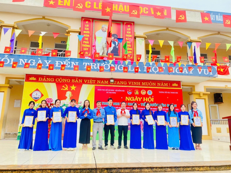 Sôi nổi Ngày hội "Thiếu nhi vui khỏe – Tiến bước lên Đoàn" tại xã Tam Hưng- Ảnh 9.