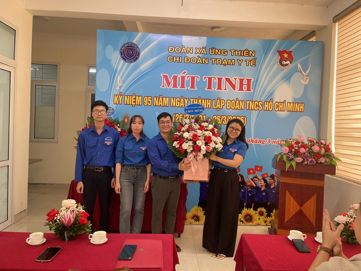 CHI ĐOÀN TRẠM Y TẾ XÃ ỨNG THIÊN TỔ CHỨC MÍT TINH KỶ NIỆM 95 NĂM NGÀY THÀNH LẬP ĐOÀN TNCS HỒ CHÍ MINH- Ảnh 8.