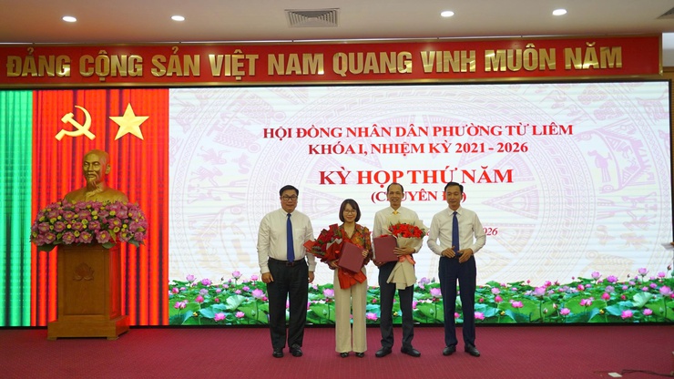 Hội đồng nhân dân phường Từ Liêm tổ chức Kỳ họp thứ năm (chuyên đề)- Ảnh 7.