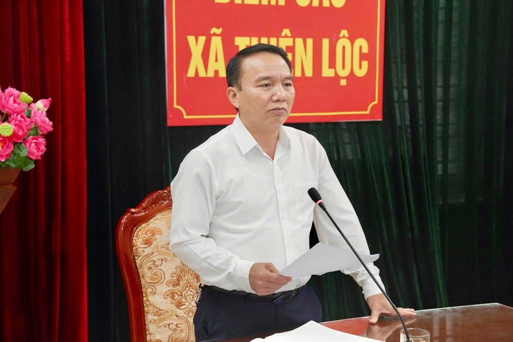 Hội đồng BTHTr, TĐC dự án Cầu Thượng Cát và đường dẫn 2 đầu cầu trên địa bàn xã Thiên Lộc họp triển khai thực hiện nhiệm vụ- Ảnh 12.